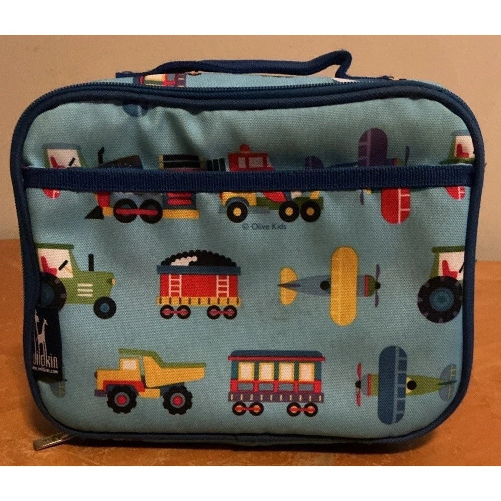 Olive Kids Wildkin Lunch Box‎ Soft Insulated Transportation Cars
